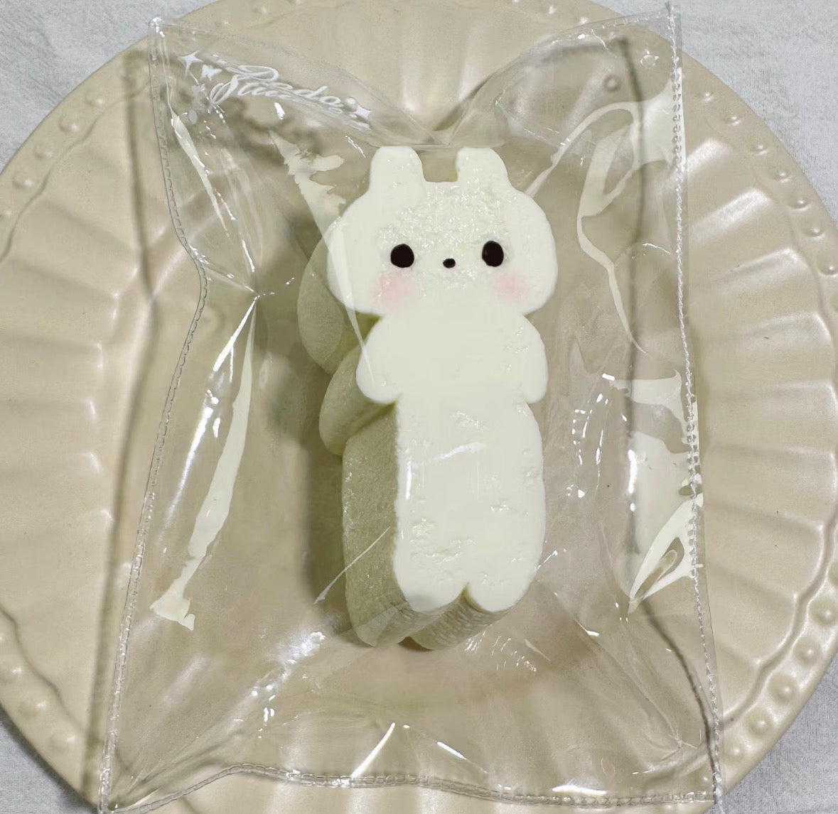 💖 DoDo ウサギ体 約180g 低反発 クリーム スクイーズ PVC包装