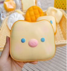 PU低反発 スクイーズ 焼きブリン サイズ:10.9*9.2*4.5cm