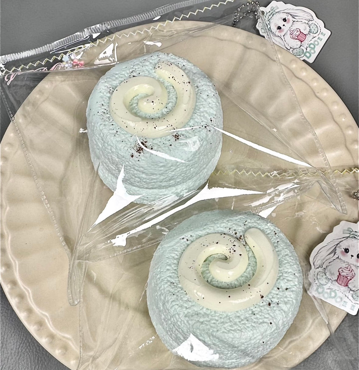 💖 DoDo 約200g 低反発 クリーム スクイーズ PVC包装
