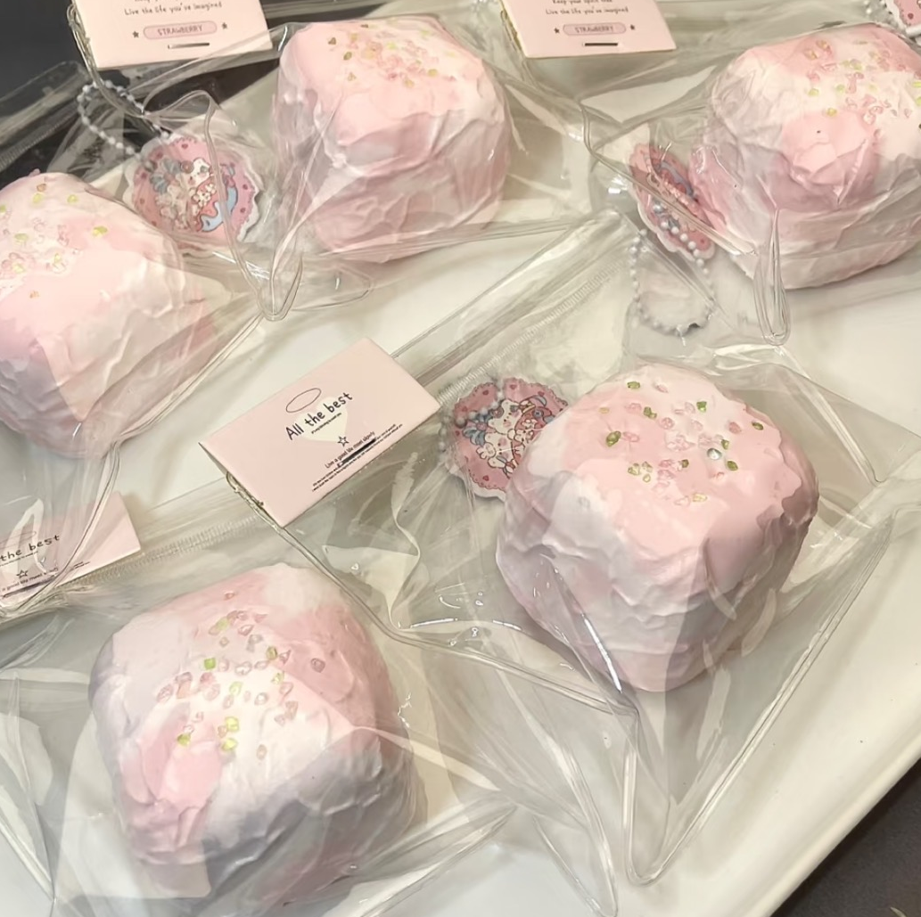💖 DoDo 約150g 低反発 クリーム スクイーズ PVC包装