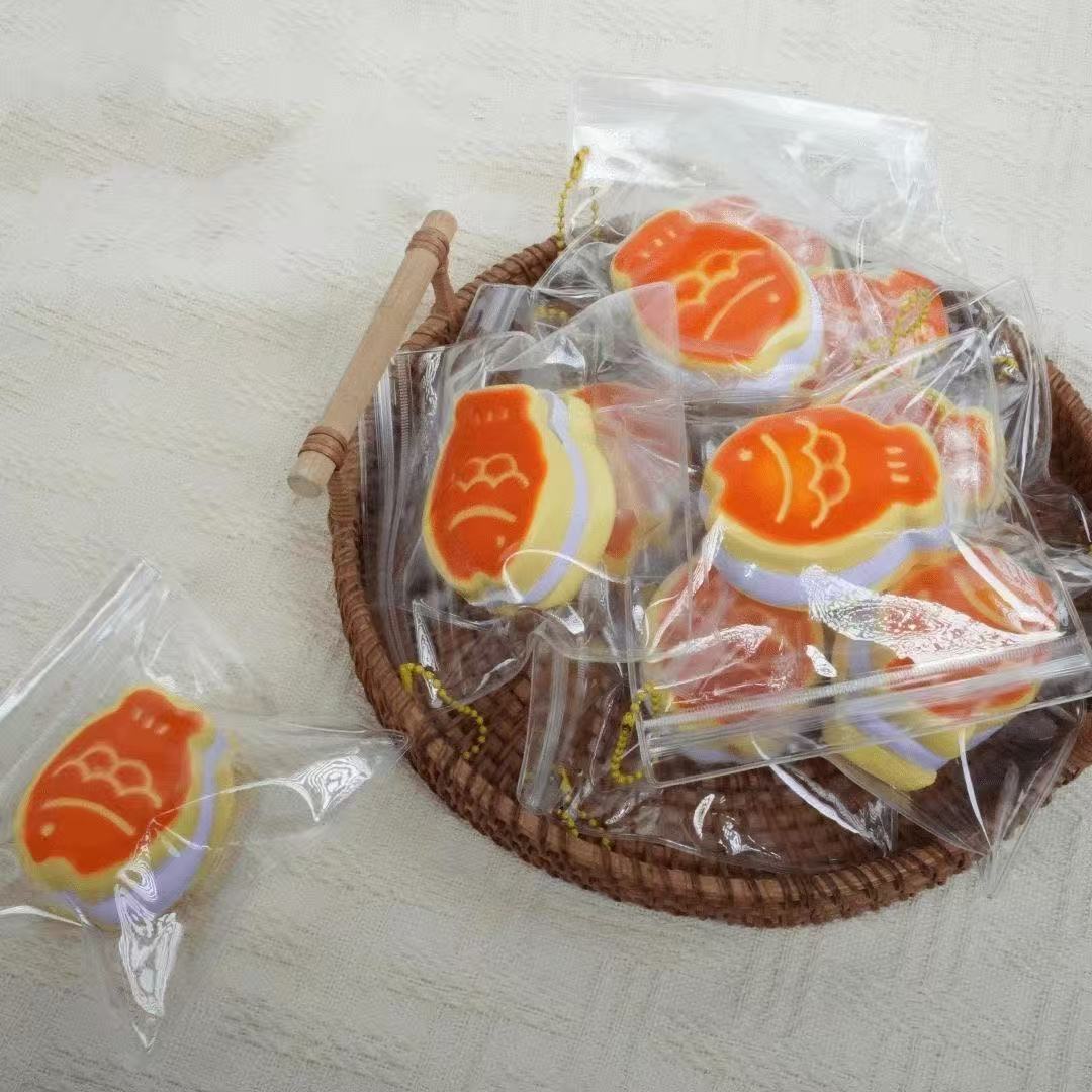 たこ焼き クリーム スクイーズ PVC包装