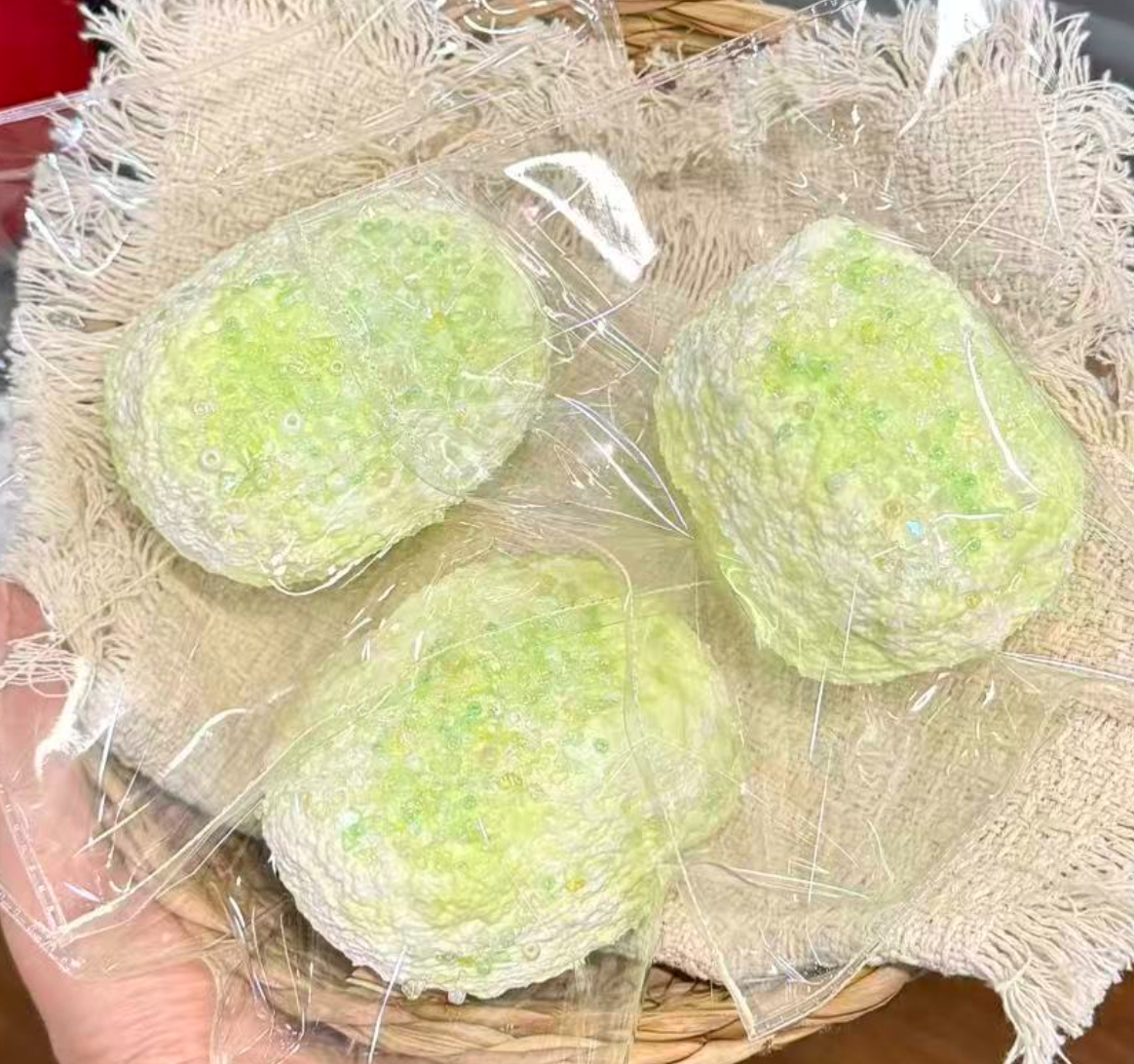 💖大人気おすすめ ビーズ系 低反発 クリーム スクイーズ  約190g  PVC包