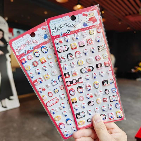中国限定正規品💖 赤KT 発泡シール 2種類 opp包装