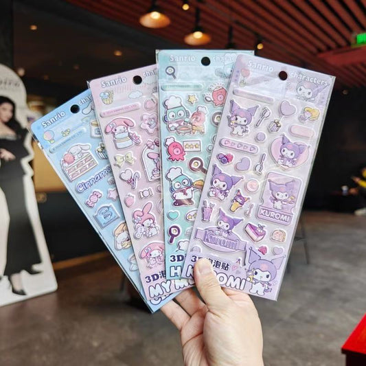 中国限定正規品💖 サンリオ発泡シール4種類 opp包装