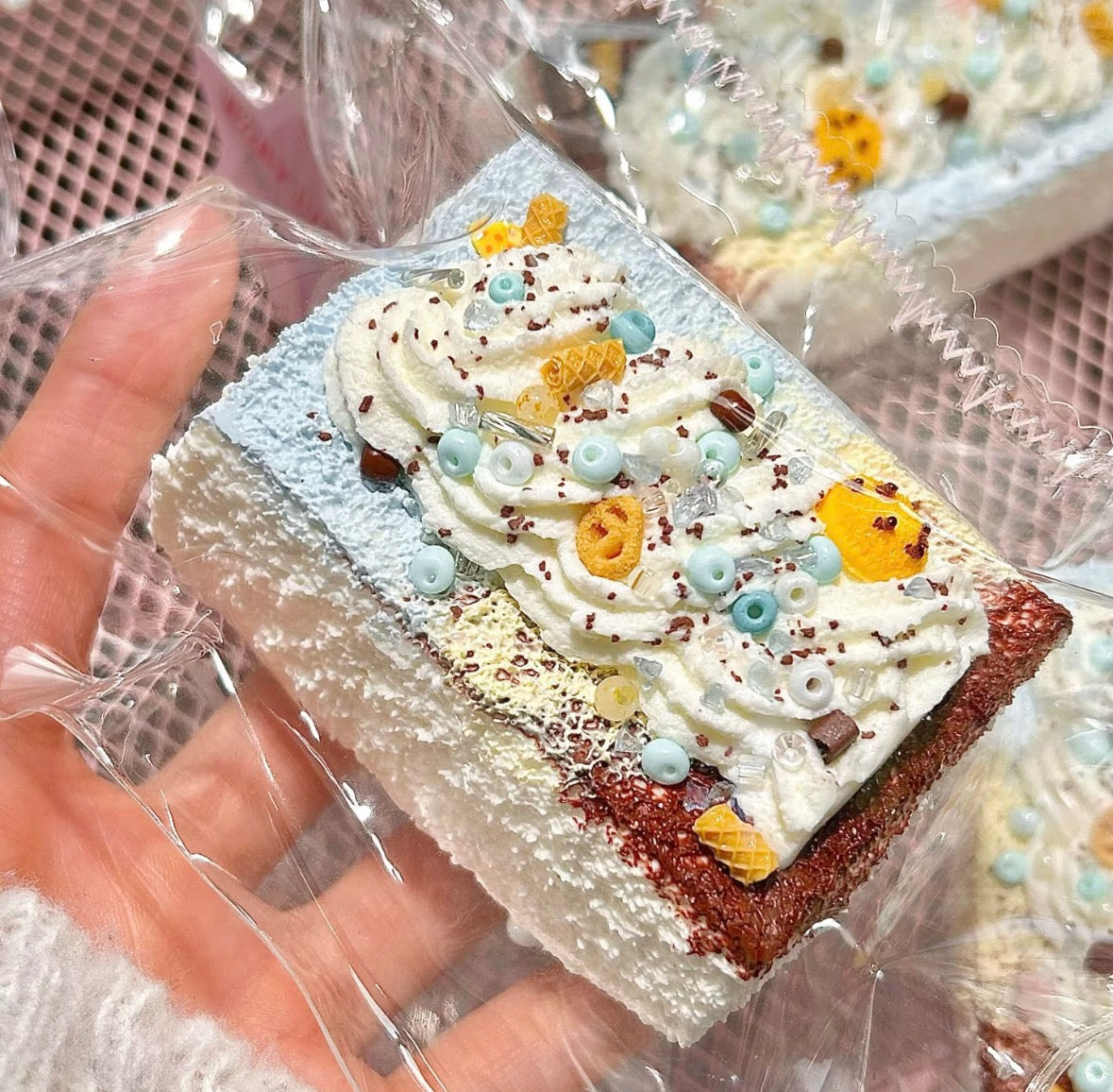 💖SugarCookie 約200g 低反発 クリーム スクイーズ  PVC包装