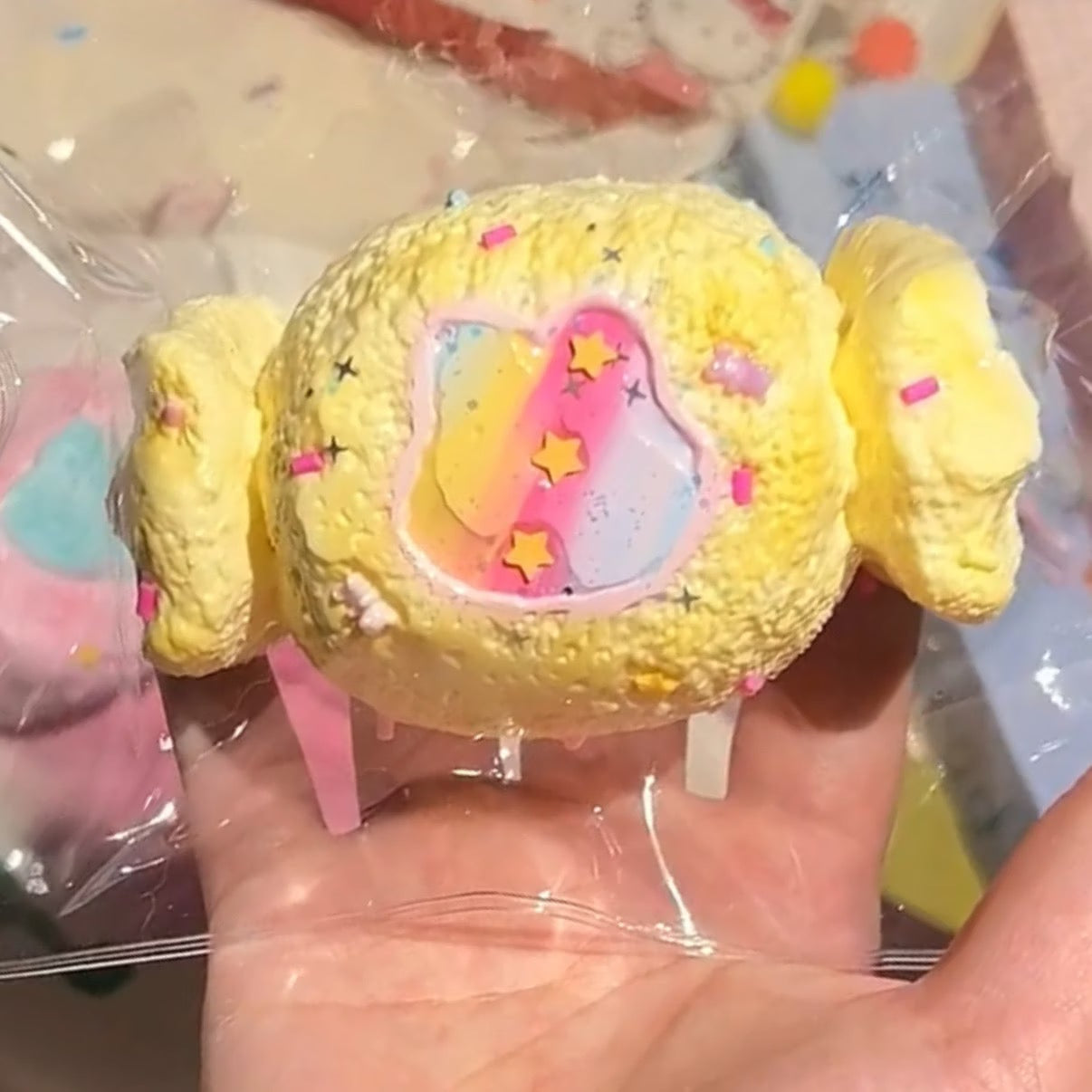 クリームスクイーズ PVC包装 4色 8.5*5.5*5cm 160g