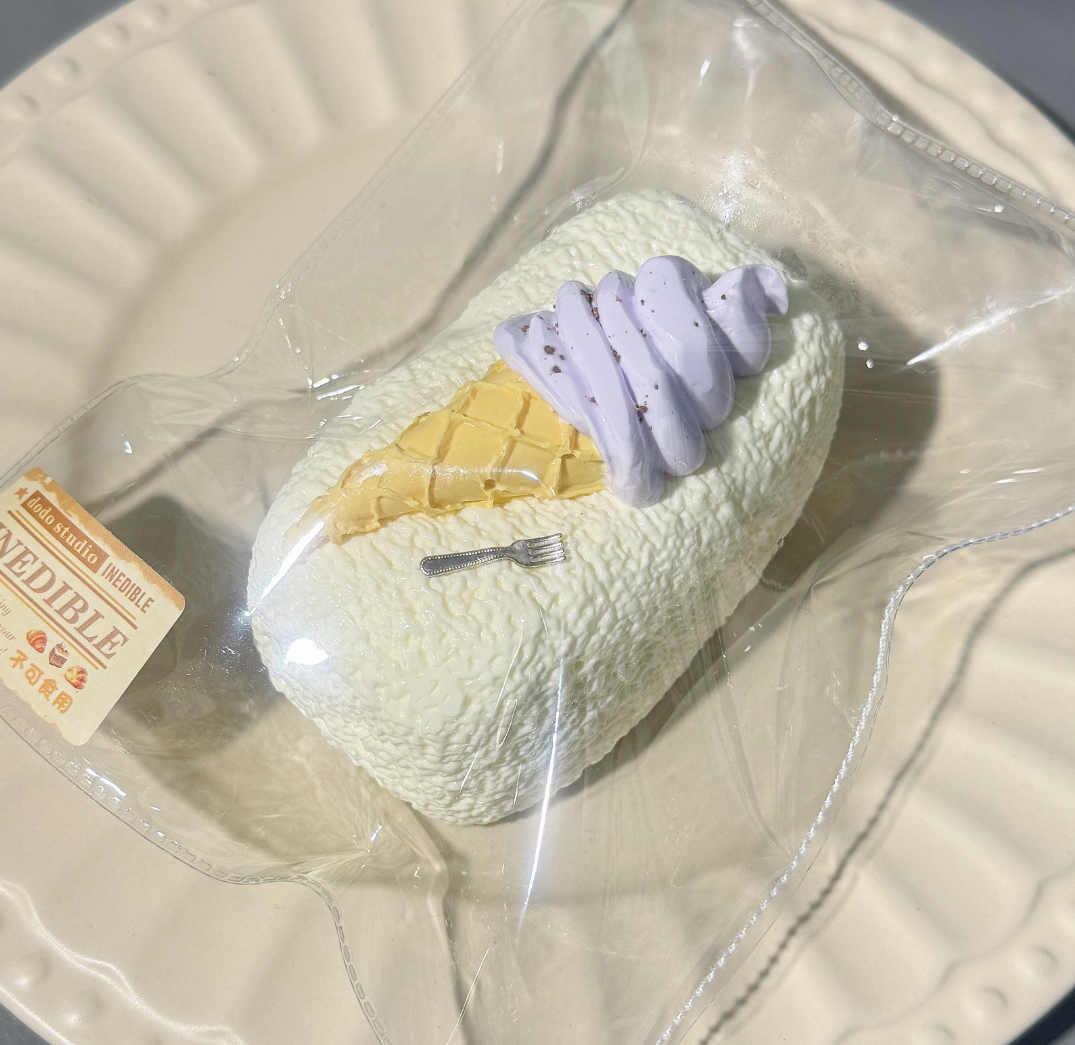 💖 DoDoアイスクリーム6色 約200g 低反発 クリーム スクイーズ  PVC包装