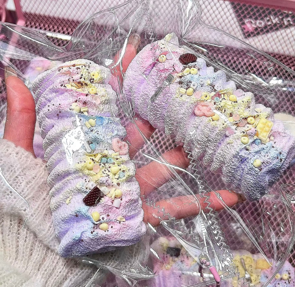💖SugarCookie 約180g 低反発 クリーム スクイーズ  PVC包装