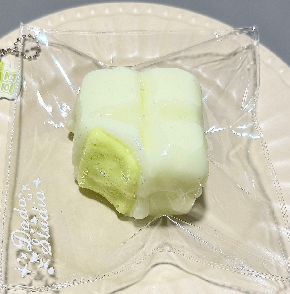 💖 DoDo 2色 約160g 低反発 クリーム スクイーズ  PVC包装