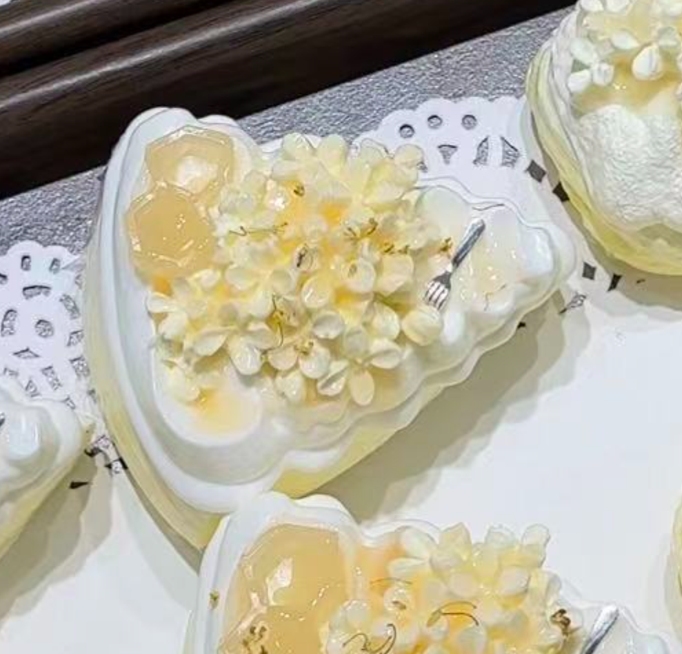 💖 P 金木犀系 低反発 クリーム スクイーズ   約200g PVC包装