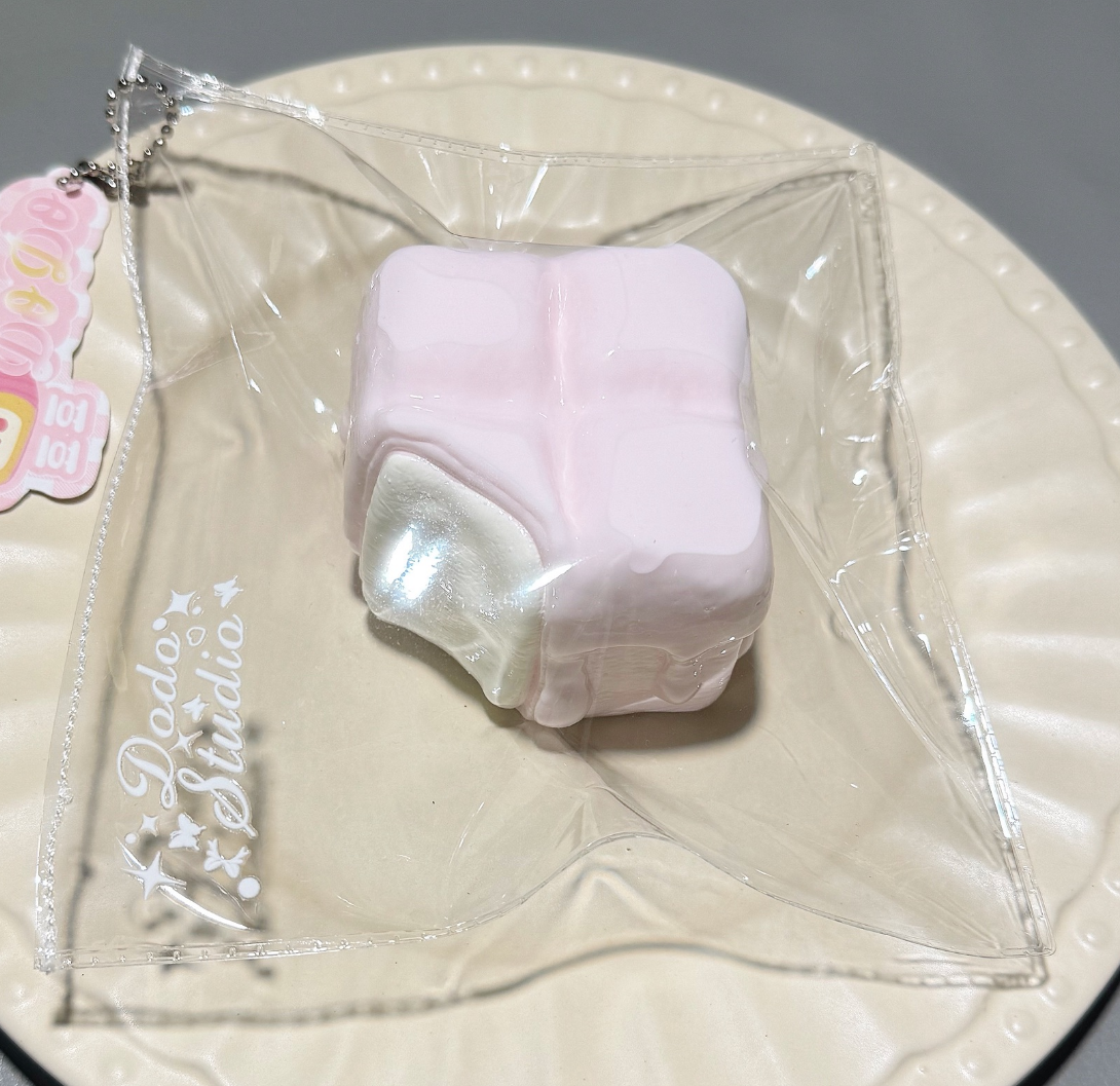 💖 DoDo 2色 約160g 低反発 クリーム スクイーズ  PVC包装