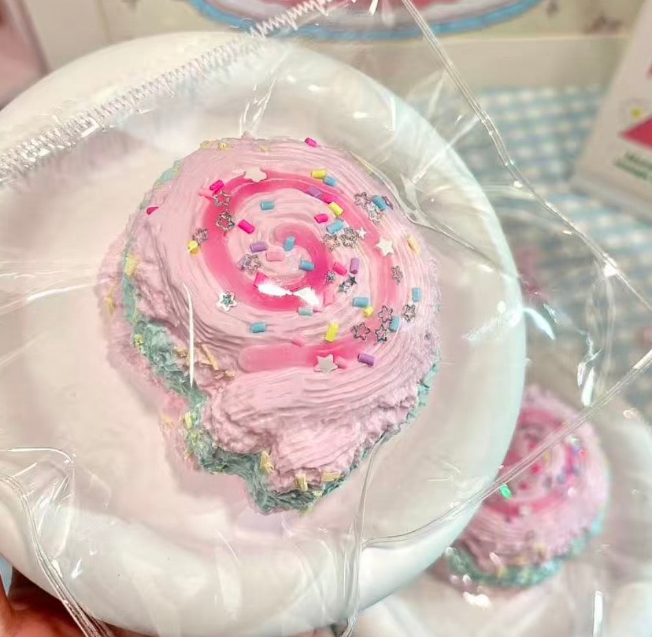 💖SugarCookieカタツムリ 巻約190g 低反発 クリーム スクイーズ  PVC包装