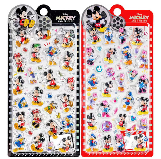 中国限定正規品💖ミッキーマウス 硬いシール 2種類  硬殻包装