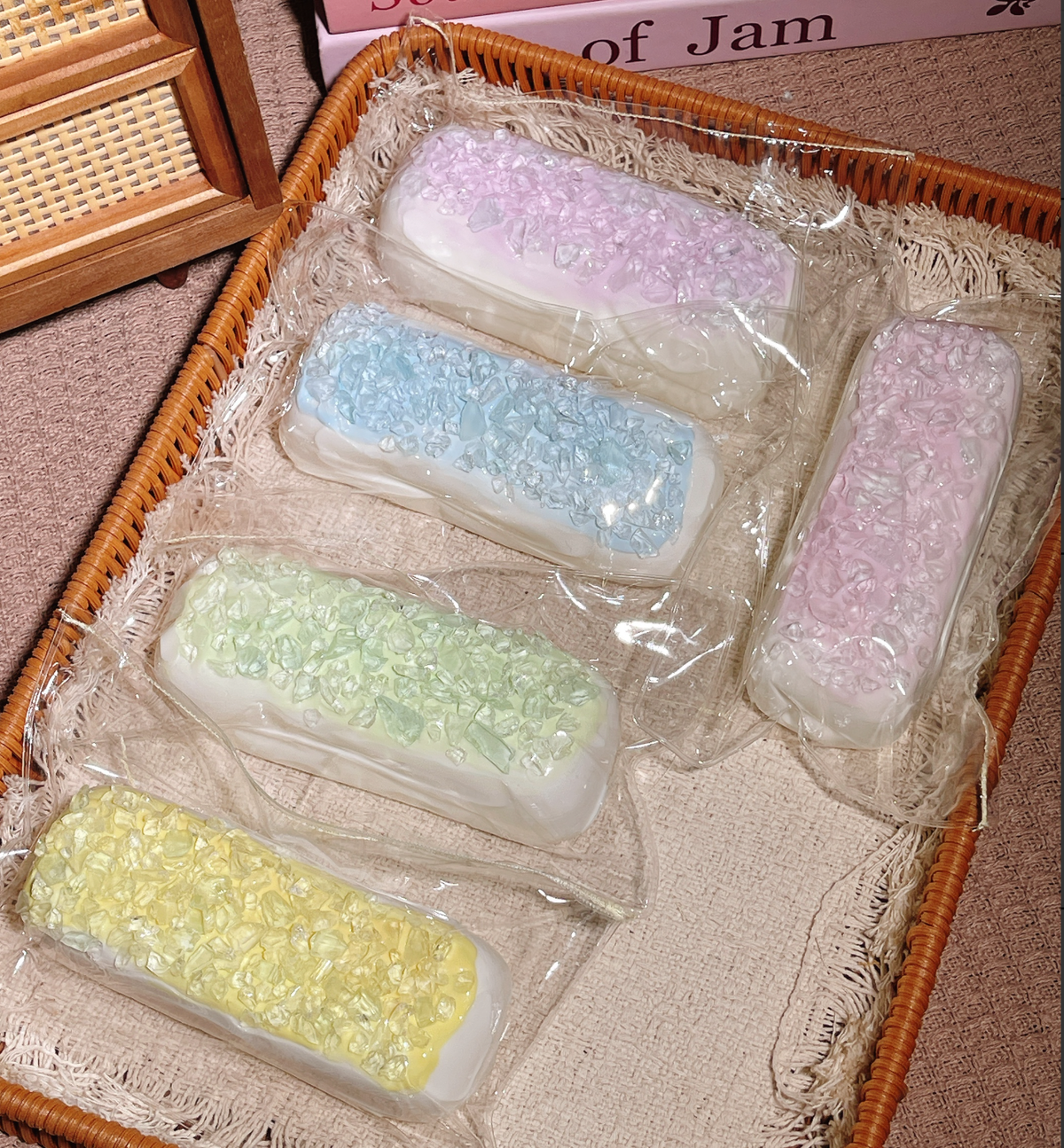 砕氷系 バゲット5色  スクイーズ  約210g  PVC包装