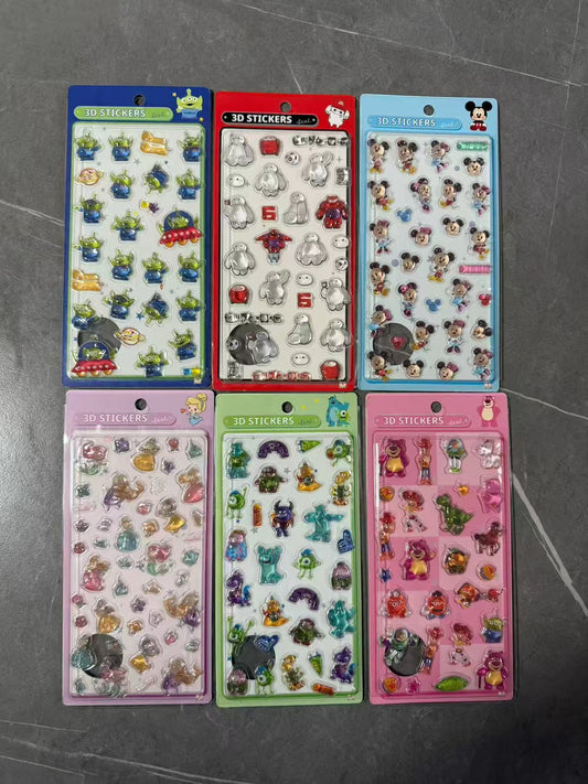 AA💖総動員 硬いシール 6種類 硬殻包装