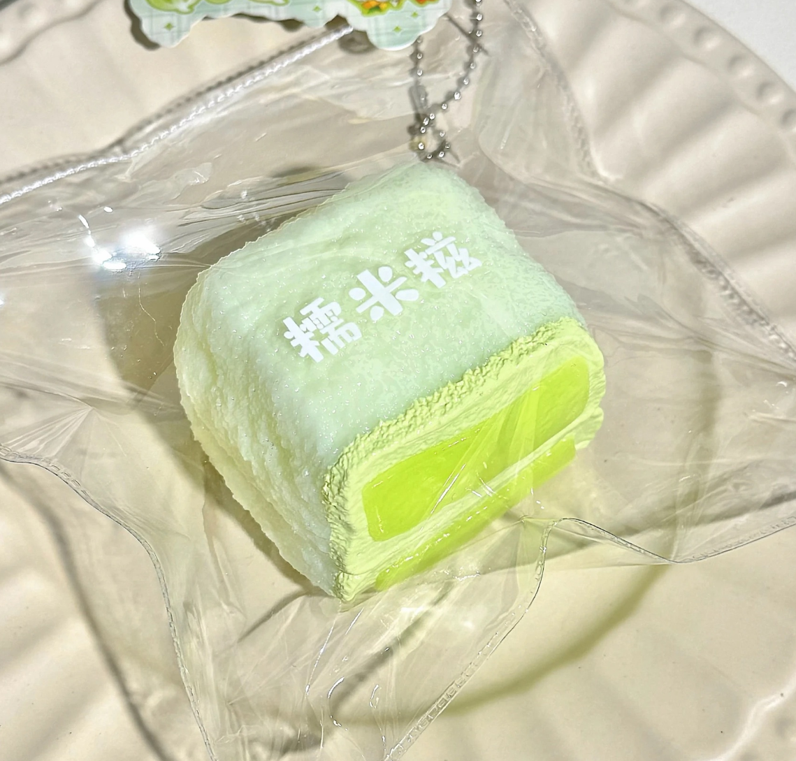 💖 DoDo 2色 約180g 低反発 クリーム スクイーズ  PVC包装