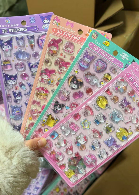 AA💖サンリ硬いシール 4種類 硬殻包装