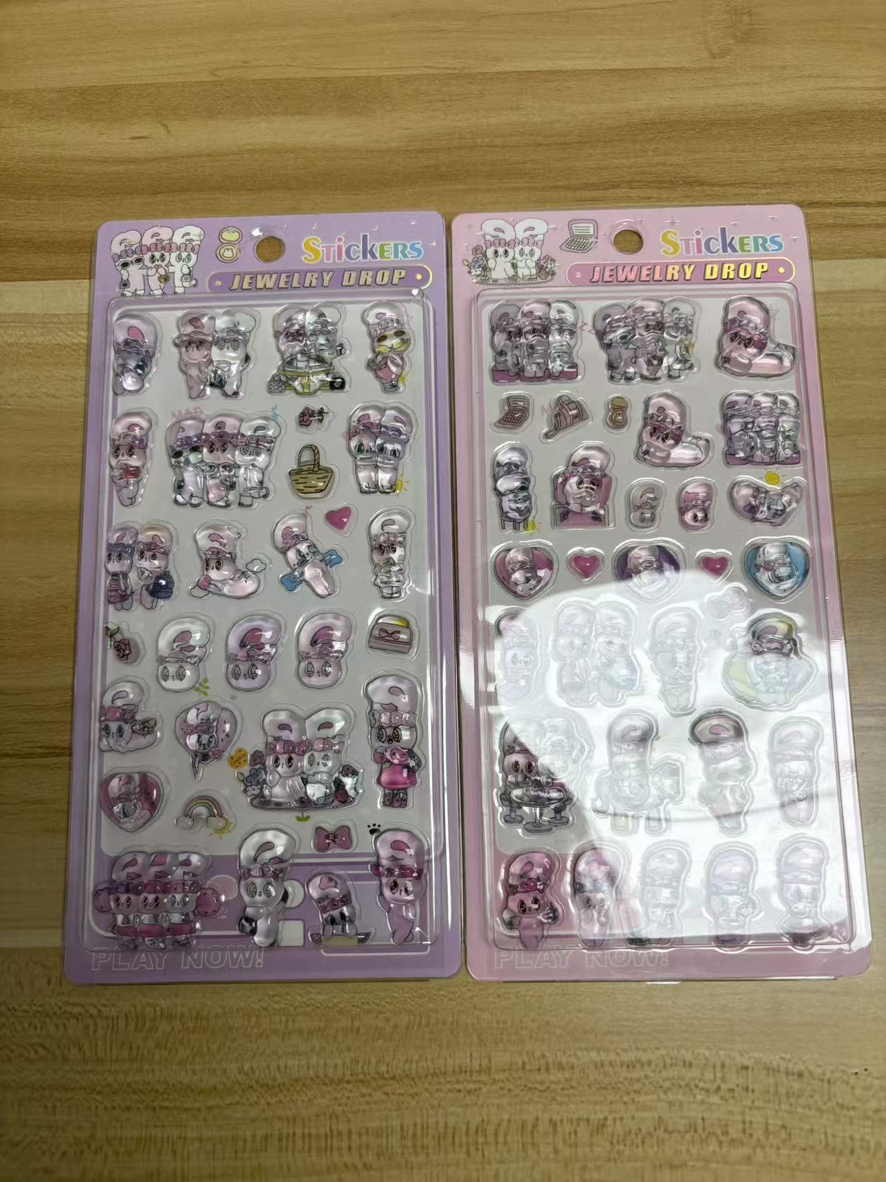 AA💖硬いシール 2種類 硬殻包装