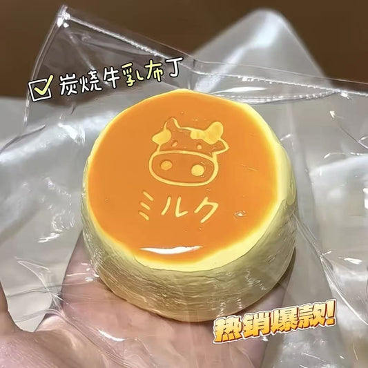 💖大人気おすすめ  ソフトクリーム スクイーズ 3色 サイズ：8*8*4.5cm 160g PVC包装