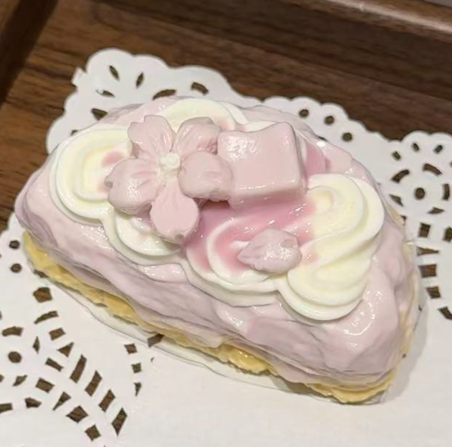 💖 P 芋餡 紫系 低反発 クリーム スクイーズ 約190g PVC包装