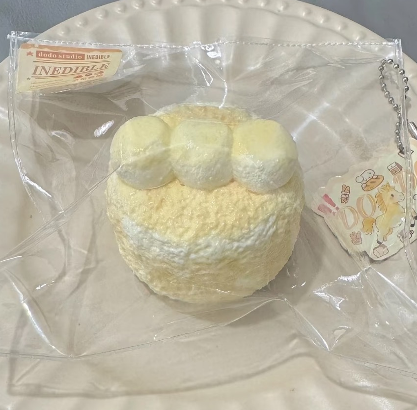 💖 DoDo  約160g 低反発 クリーム スクイーズ  PVC包装