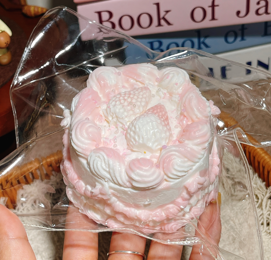 💖大人気おすすめ ケーキ クリーム スクイーズ  約200g  PVC包装