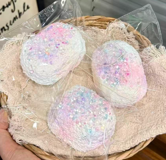 💖 大人気おすすめ ビーズ系 低反発 クリーム スクイーズ  約160g  PVC包装