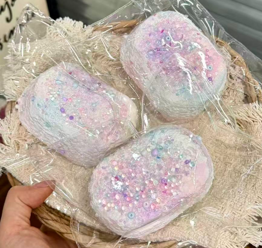 💖 大人気おすすめ ビーズ系 低反発 クリーム スクイーズ  約200g  PVC包装