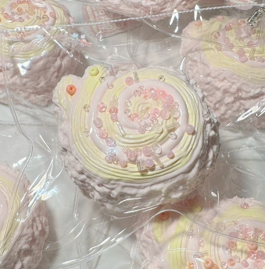 💖 DoDo  約190g 低反発 クリーム スクイーズ  PVC包装