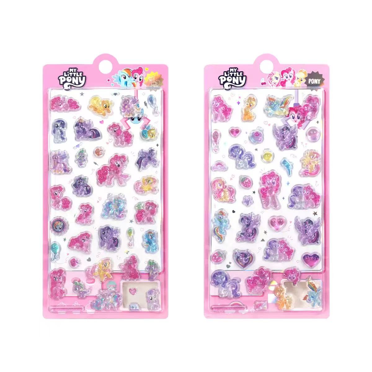 中国限定正規品💖pony 硬いシール 2種類 硬殻包装）