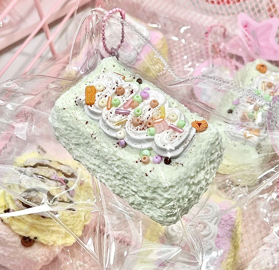 💖SugarCookie 約190g 低反発 クリーム スクイーズ  PVC包装
