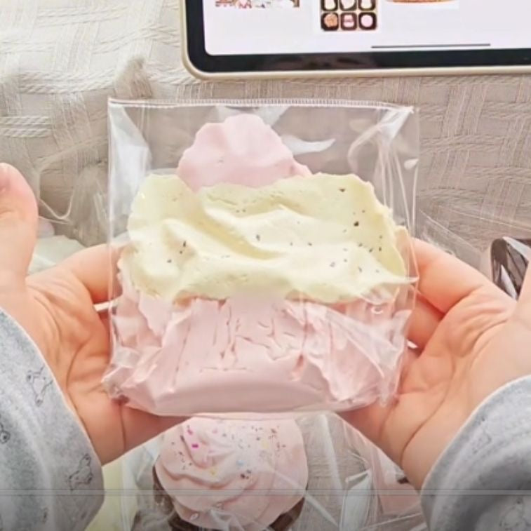 ケーキ クリーム スクイーズ  PVC包装
