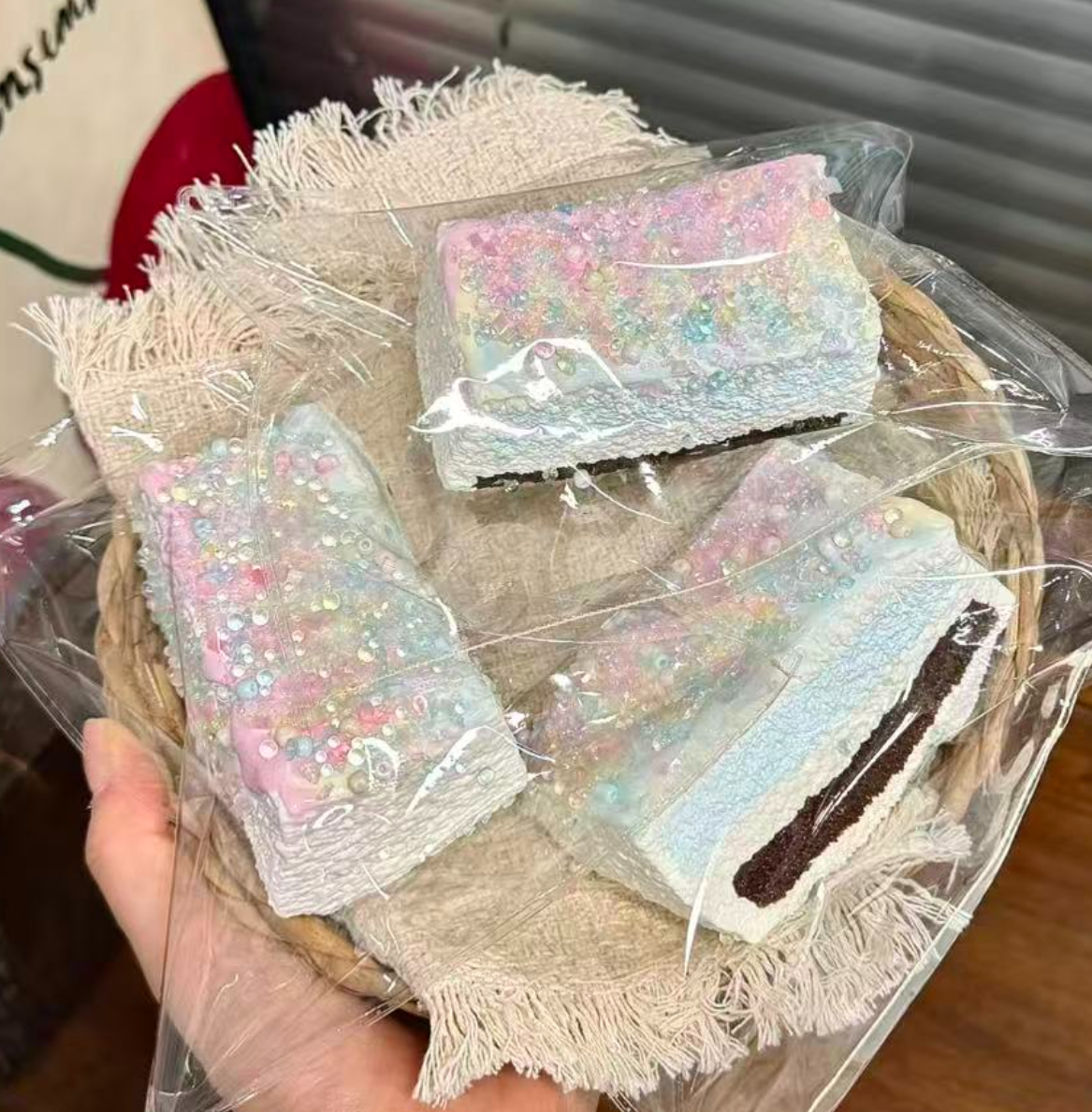 💖大人気おすすめ ビーズ系 クリーム スクイーズ  約220g  PVC包装